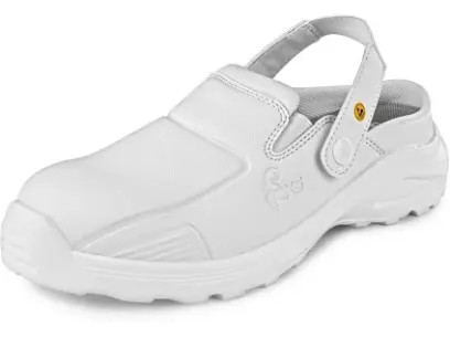 Obuv CXS WHITE ADDA OB ESD, nazouvák